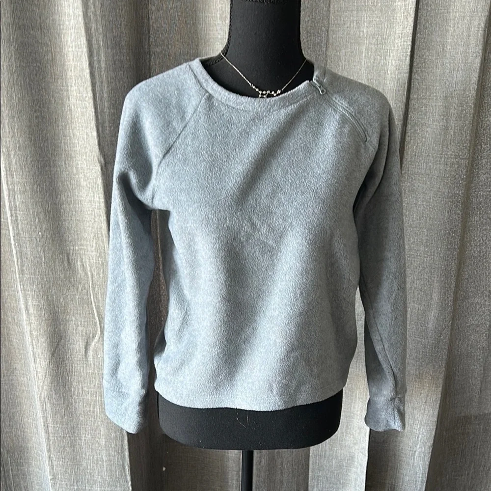 Old Navy Gray Crewneck Sweater Soft Cotton Blend